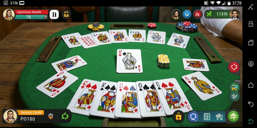 Gameplay seru di Gaple dengan teman dan keluarga.