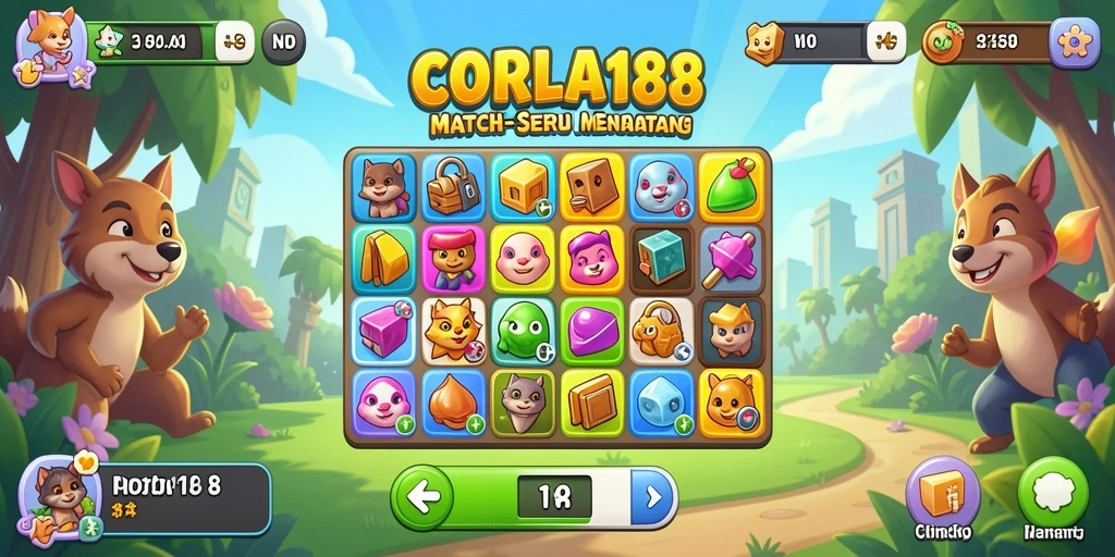 Screenshot gameplay CORLA188 yang seru dan penuh warna.
