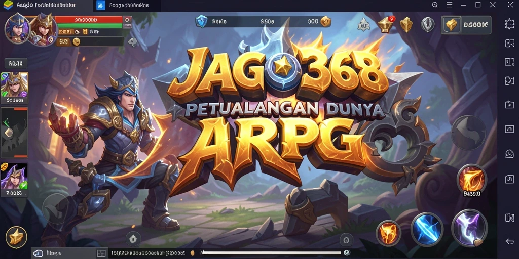 Gameplay seru JAGO368 dengan grafis menakjubkan dan pertarungan dinamis.