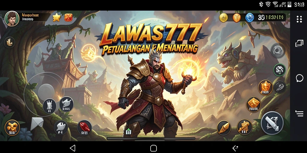 Tampilan menakjubkan dari gameplay <strong>LAWAS777</strong> yang penuh petualangan.