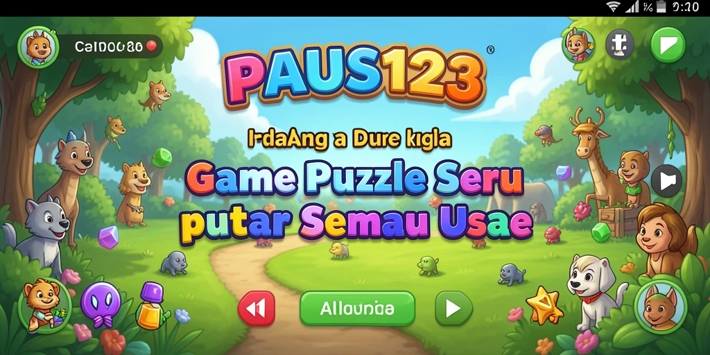 Gameplay menarik dari PAUS123 menantang logika dan kreativitas.
