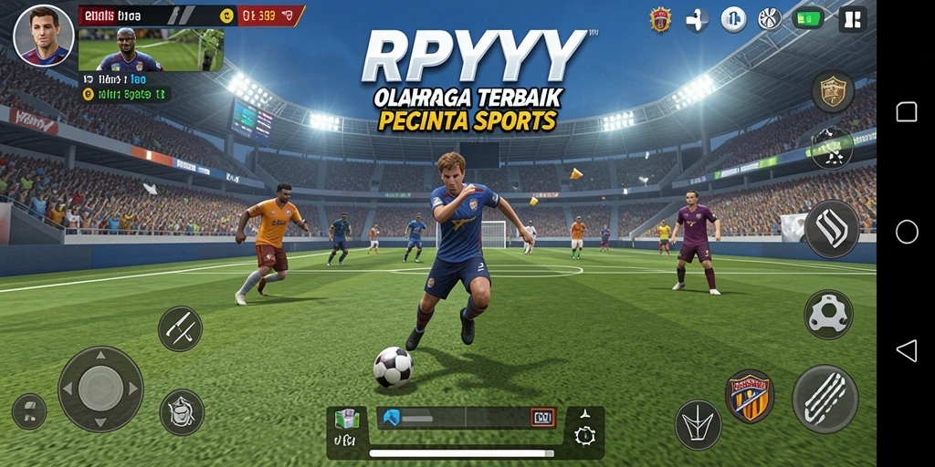 Tampilan menarik dari gameplay RPYYY yang menghadirkan sensasi olahraga nyata.